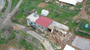 الأضرار التي خلفها زلزال ضرب جنوبي تركيا