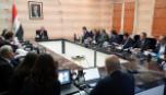 حسين عرنوس يجتمع مع وزراء حكومة النظام السوري – 28 آذار 2023 (رئاسة مجلس الوزراء)