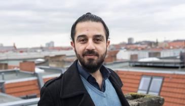 الناشط السوري طارق الأوس في برلين