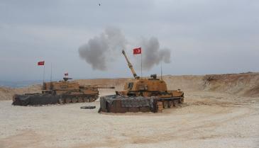 المدفعية التركية تستهدف مواقع لـ"قسد" شمالي سوريا – "وزارة الدفاع التركية"