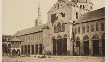 جامع بني أمية الكبير بدمشق في عام 1862