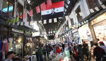 أسواق دمشق بعد انهيار الليرة السورية