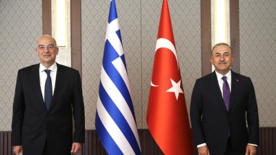 تبادل اتهامات بين وزيري الخارجية التركي واليوناني