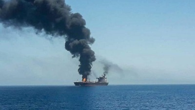 تسريب لخبر استهداف إسرائيل السفينة الإيرانية