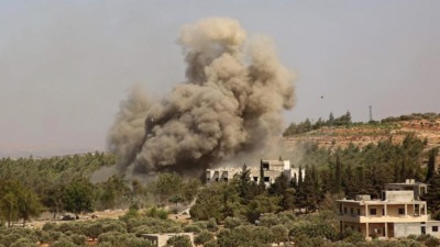 روسيا ونظام الأسد يواصلان قصف إدلب