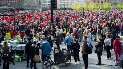 الدنمارك: مظاهرات في 25 مدينة احتجاجاً على ترحيل اللاجئين السوريين | فيديو