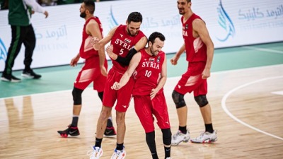 منتخب النظام السوري لكرة السلة يلتقي منتخب السعودية في الأردن