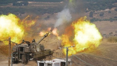 مدفعية إسرائيل تقصف جنوب لبنان (APF)