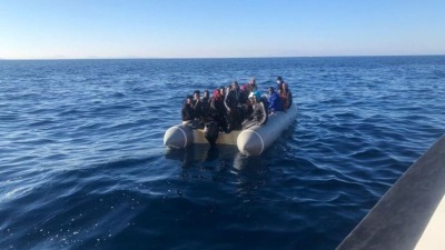 قارب المهاجرين داخل المياه الإقليمية التركية (DHA)