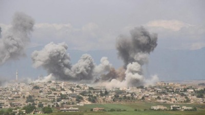 قصف إدلب