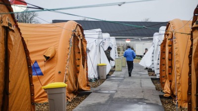 مخيم للاجئين في الدنمارك 