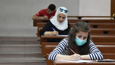 طلاب الجامعات في سوريا - المصدر: الإنترنت