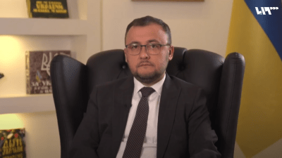 السفير الأوكراني في أنقرة فاسيل بودنار (تلفزيون سوريا)