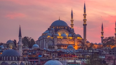 مسجد آية صوفيا الكبير في إسطنبول (وسائل إعلام تركية)