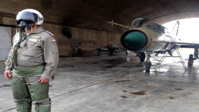 طائرة تابعة لقوات النظام السوري (إنترنت)