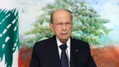 الرئيس اللبناني ميشال عون (رويترز)