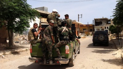عناصر من قوات النظام السوري (AFP)