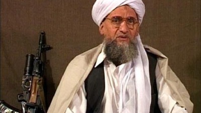 زعيم تنظيم القاعدة أيمن الظواهري (إنترنت)