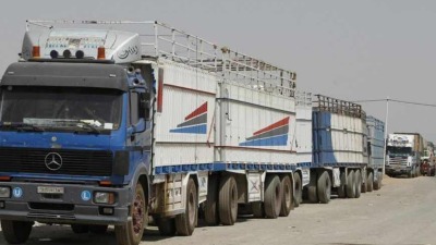 شاحنات نقل بضائع سوريّة (إنترنت)