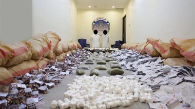 المواد المخدرة المضبوطة في الكويت (وسائل إعلام كويتية)