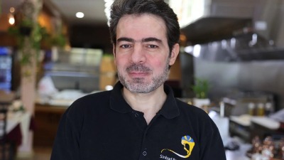 السوري-الأميركي أسعد الماجد صاحب مطعم سندباد في الولايات المتحدة الأميركية