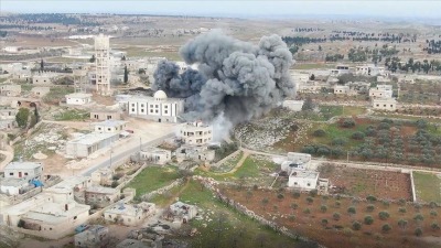 قصف غربي حلب