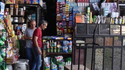 أحد محال بيع الجملة في العاصمة دمشق - "صحيقة تسرين"