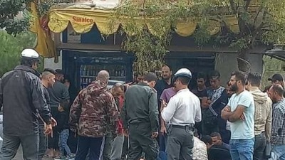 مكان وقوع حادثة الطعن في دمشق