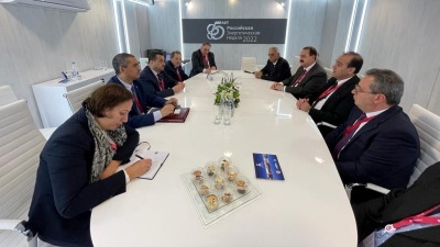اجتماع وفدي النظام السوري والجزائر على هامش منتدى "أسبوع الطاقة الروسي" – (وزير النفط والثروة المعدنية)