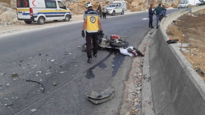 حادث سير في شمال غربي سوريا (الدفاع المدني)
