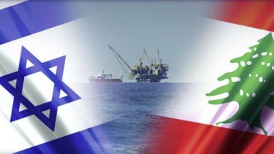 لبنان وإسرائيل توقعان رسمياً على اتفاقية ترسيم الحدود البحرية بينهما في الناقورة جنوبي لبنان، 27 تشرين الأول/أكتوبر 2022 (الصورة من الإنترنت)