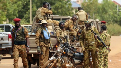 جنود من جيش بوركينا فاسو (AP)
