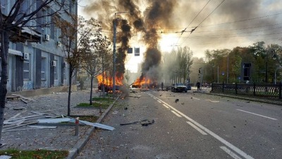 انفجارات في العاصمة كييف