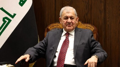 الرئيس العراقي عبد اللطيف رشيد (وسائل إعلام عراقية)