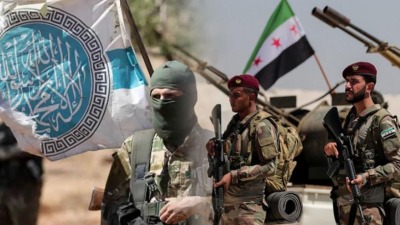 عناصر من الجيش الوطني السوري و"هيئة تحرير الشام"