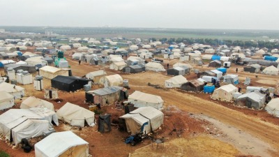 المخيمات في الشمال السوري (إنترنت)