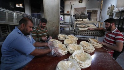 فرن للخبز في سوريا (فيس بوك)