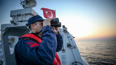 خفر السواحل التركي (TRT Haber)