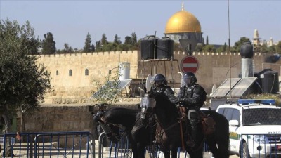 الشرطة الإسرائيلية في القدس (الأناضول)