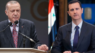 رئيس النظام السوري بشار الأسد والرئيس التركي رجب طيب أردوغان (T24)
