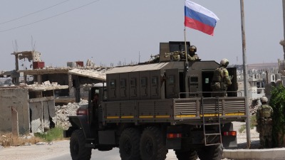 قوات روسية في درعا جنوبي سوريا - Getty