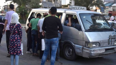 أزمة المواصلات في دمشق - تشرين