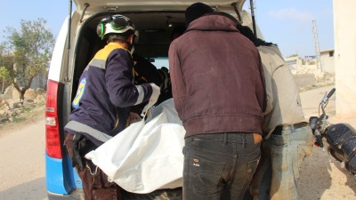 مقتل مدني بانفجار لغم خلال عمله بقطاف الزيتون في إدلب