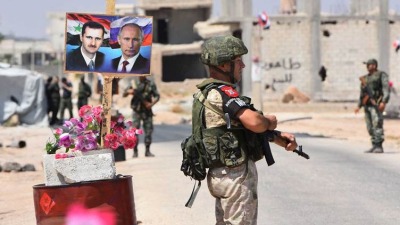 جندي روسي في سوريا (AFP)