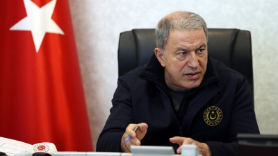 وزير الدفاع التركي خلوصي آكار (الأناضول)