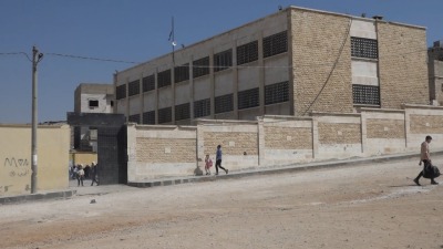 مدرسة في مدينة الباب شمالي سوريا