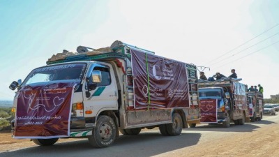 تقديم مساعدات إغاثية وتوفير الاحتياجات الأساسية والمأوى للاجئين ( جمعية قطر الخيرية)