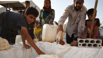 أزمة المياه في إدلب