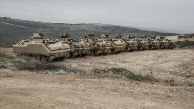القوات التركية في سوريا (الأناضول)