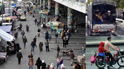 شح المحروقات يظهر في أزمة المواصلات بالعاصمة دمشق 